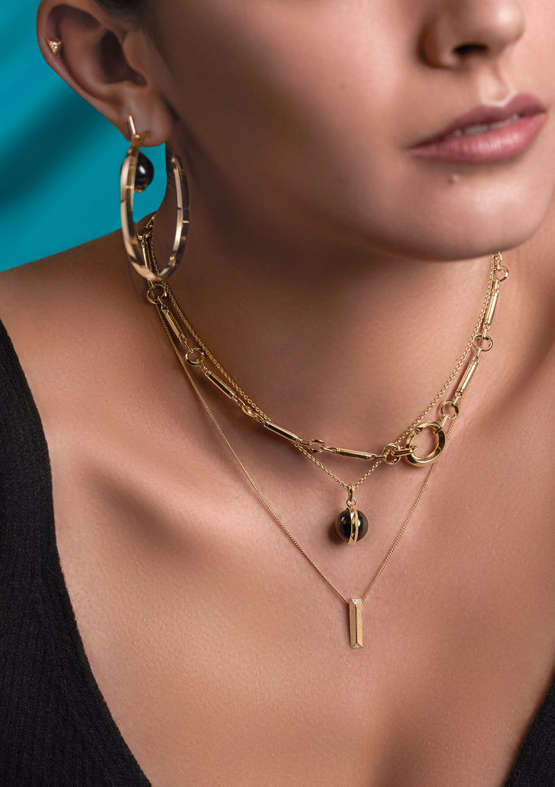 The Edged Orb Pendant gallery image