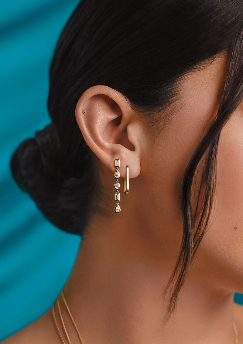 The Fresh Cut Chandelier Drop Earrings gallery image
