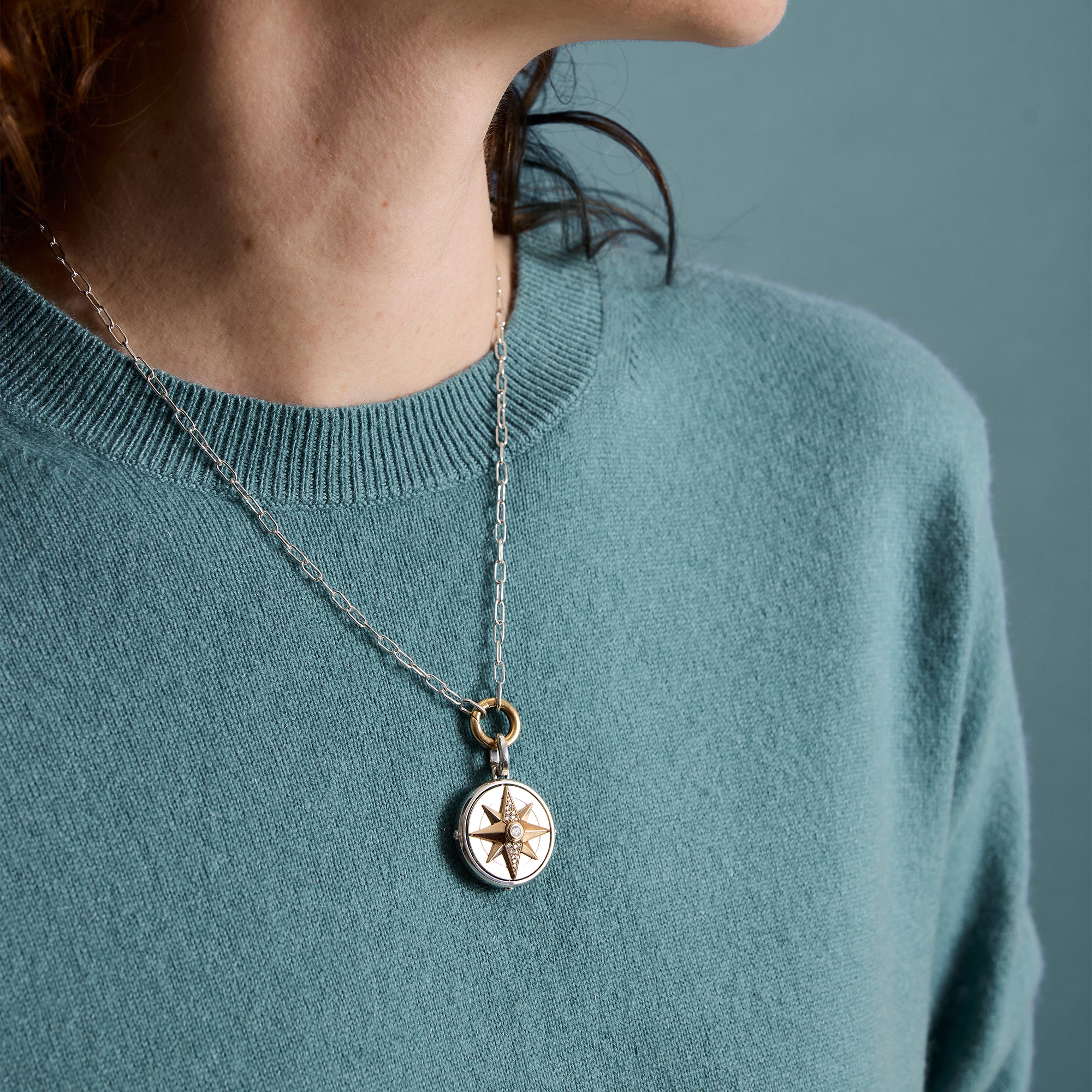 Compass Pendant—Voyager