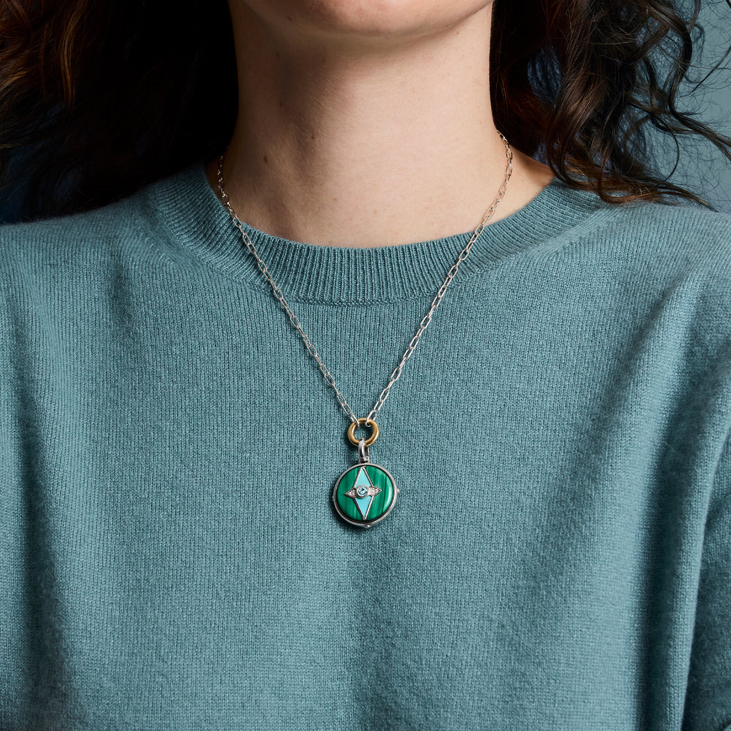 Compass Pendant—Voyager