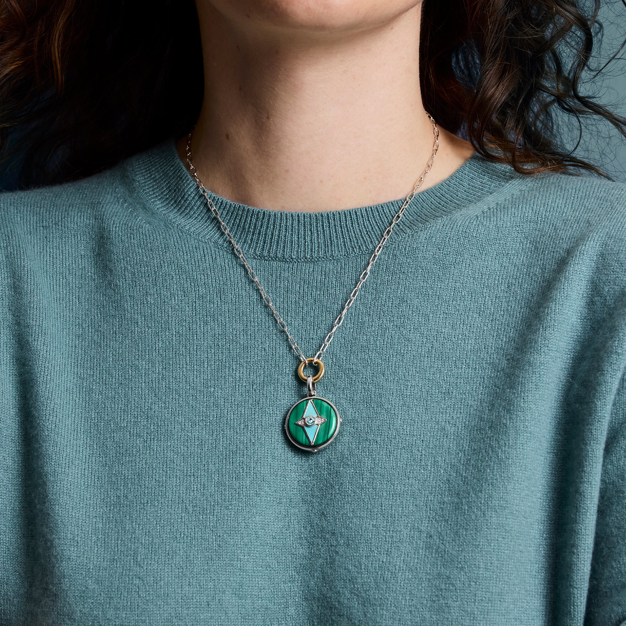 Compass Pendant—Voyager