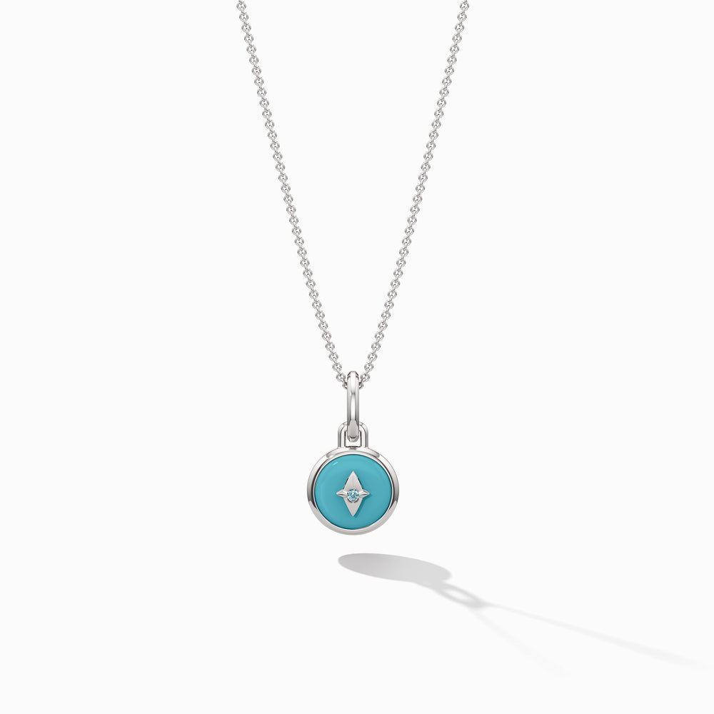 Mini Compass Necklace—Castaway