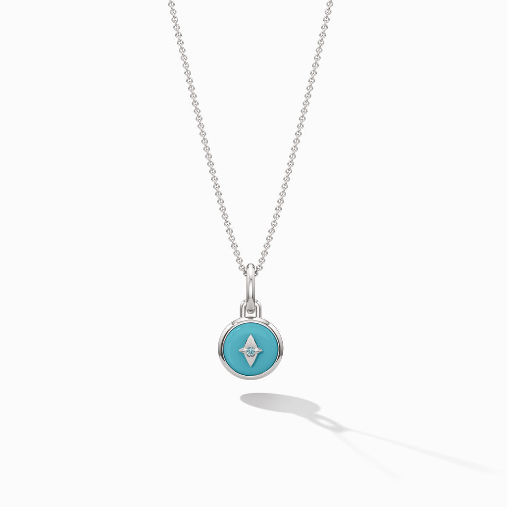 Mini Compass Necklace—Castaway