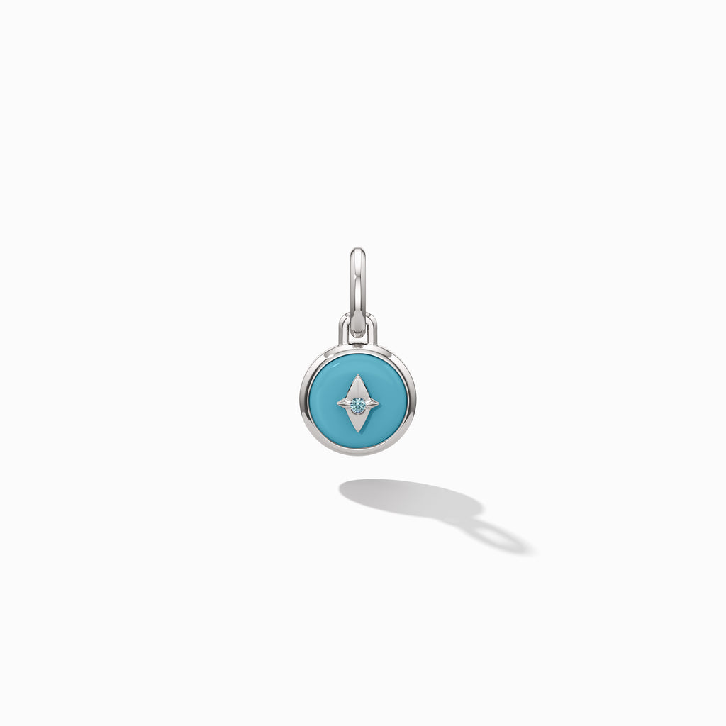 Mini Compass Pendant—Castaway
