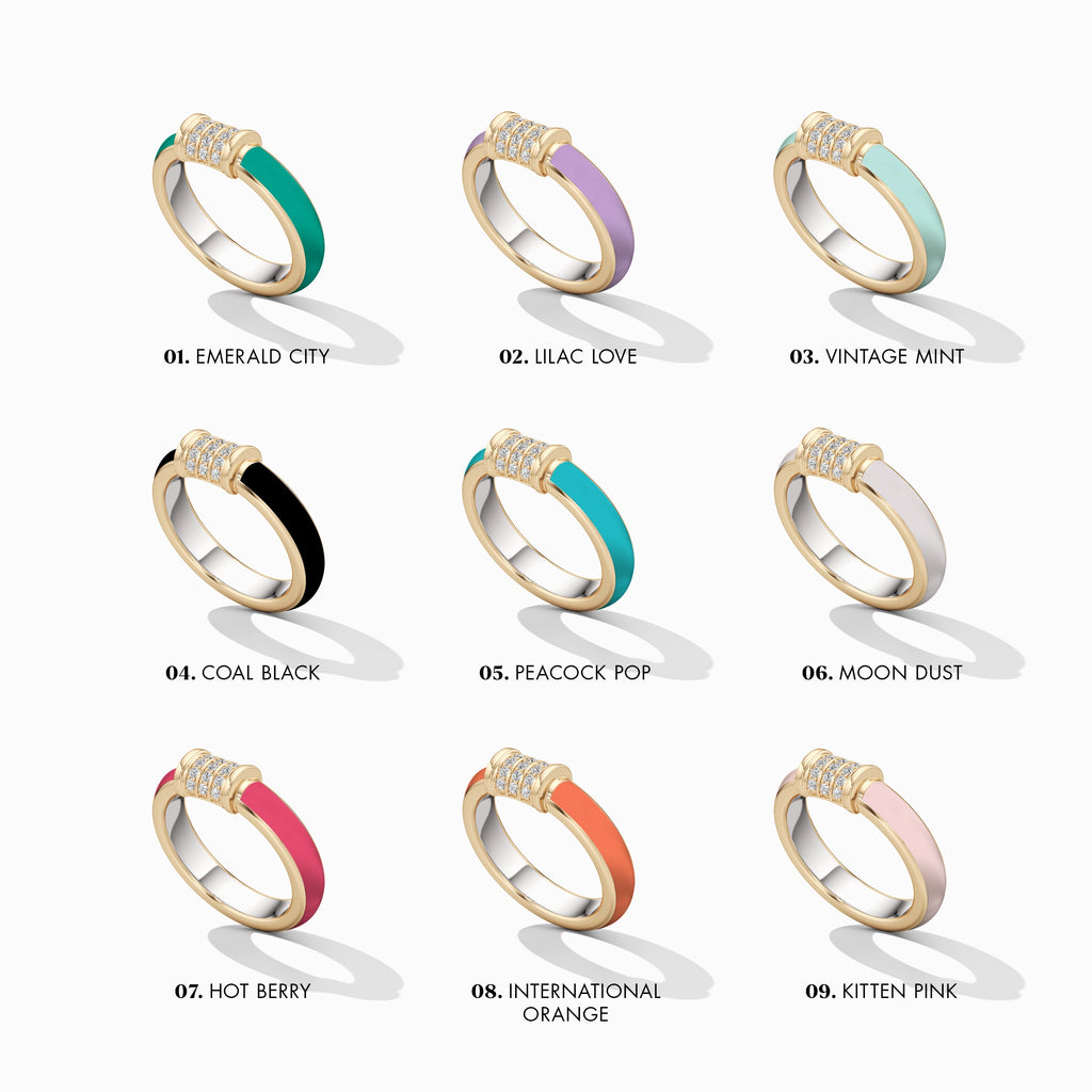 Custom Color Code Ring