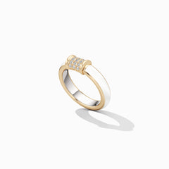 Color Code Ring—Feather White
