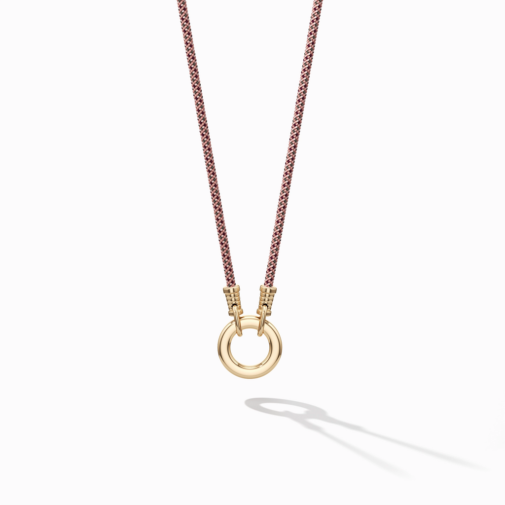 Color Code Necklace—Pink Dust