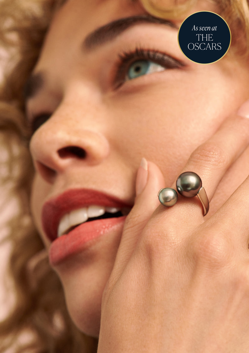 The Daring Tahitian Pearl Ring gallery image