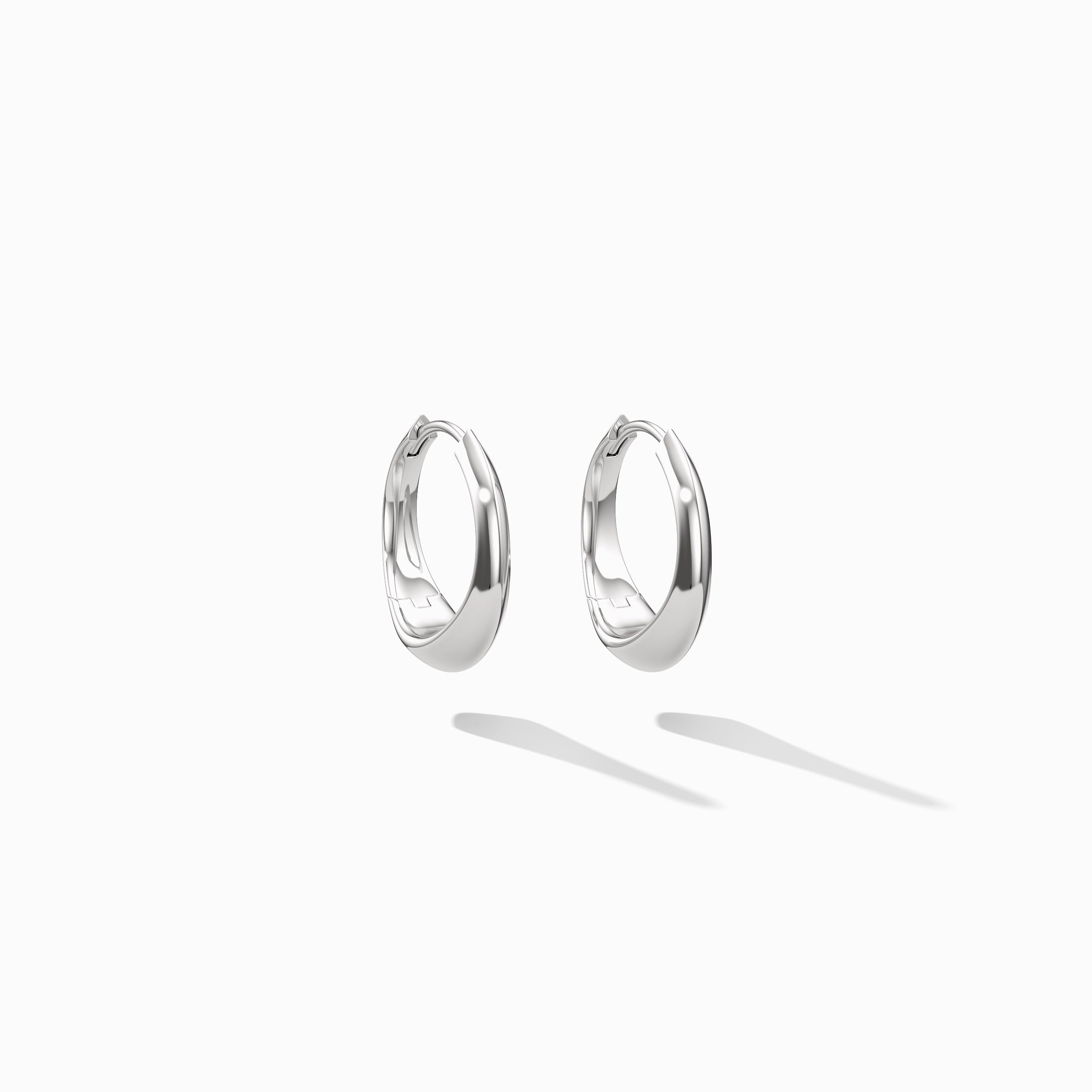 Fluid Huggies—Sterling Silver