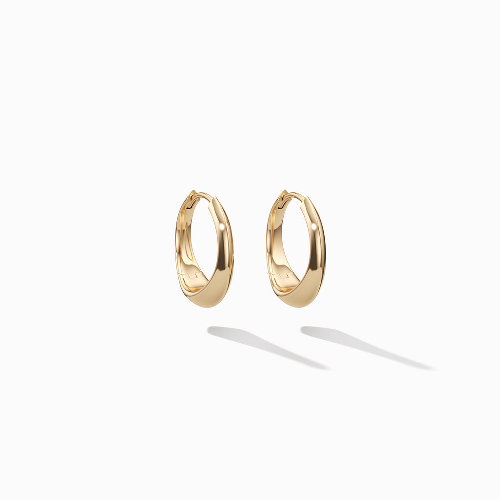 Fluid Huggies—14k Gold