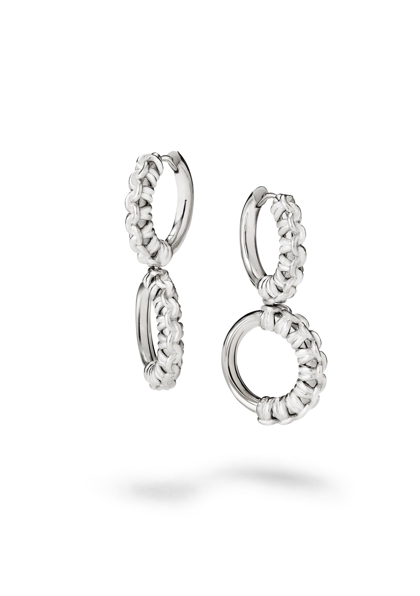 The Knot Drop Hoops gallery image