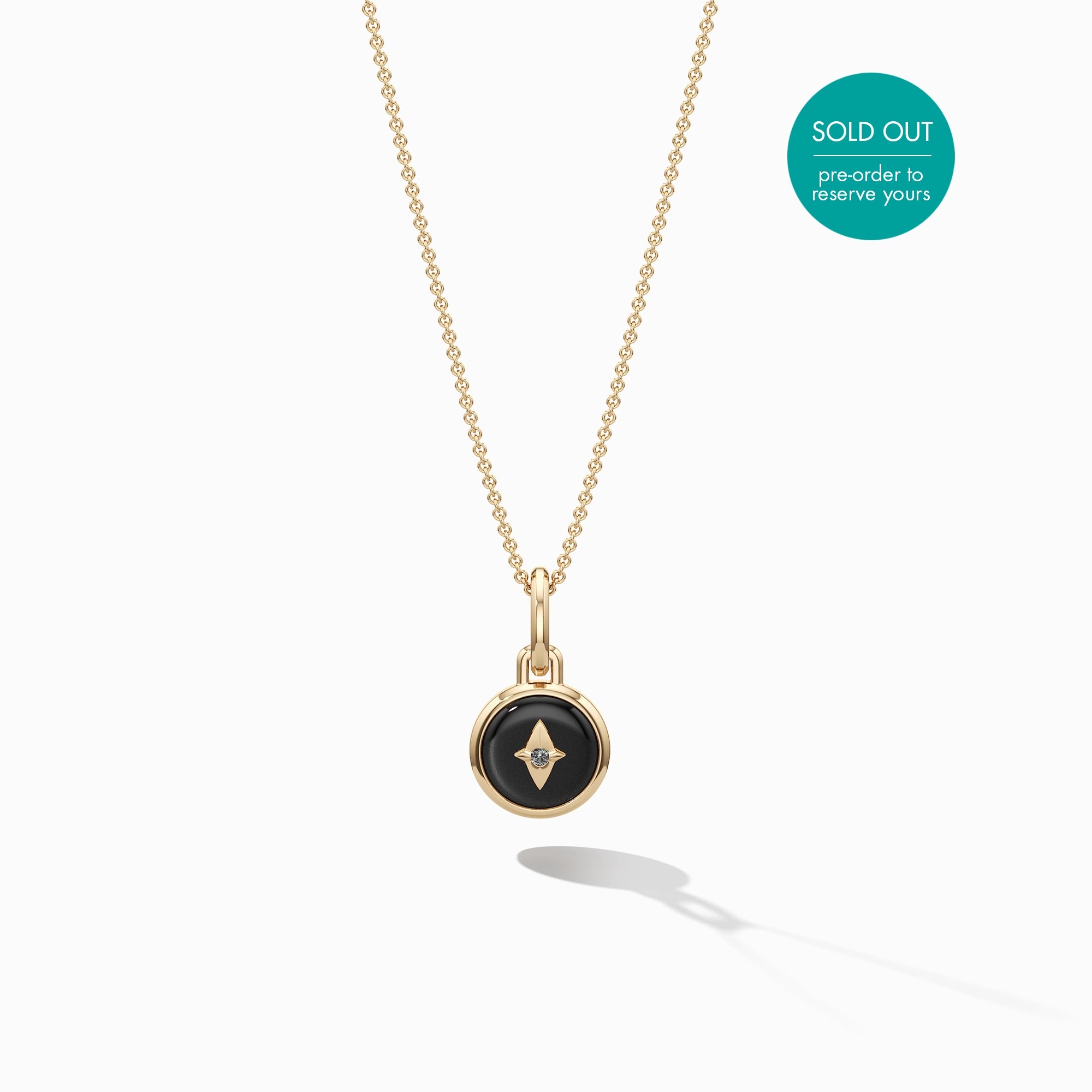 Mini Compass Necklace—Nomad
