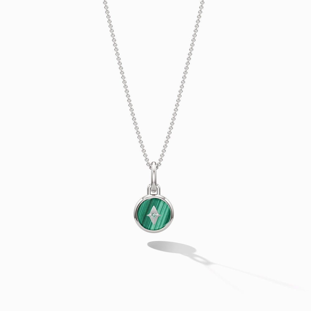 Mini Compass Necklace—Voyager