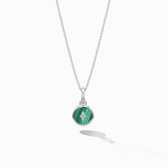 Mini Compass Necklace—Voyager