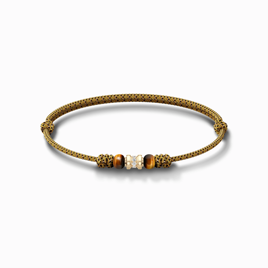 Mini Color Code Bracelet—Tiger Gold