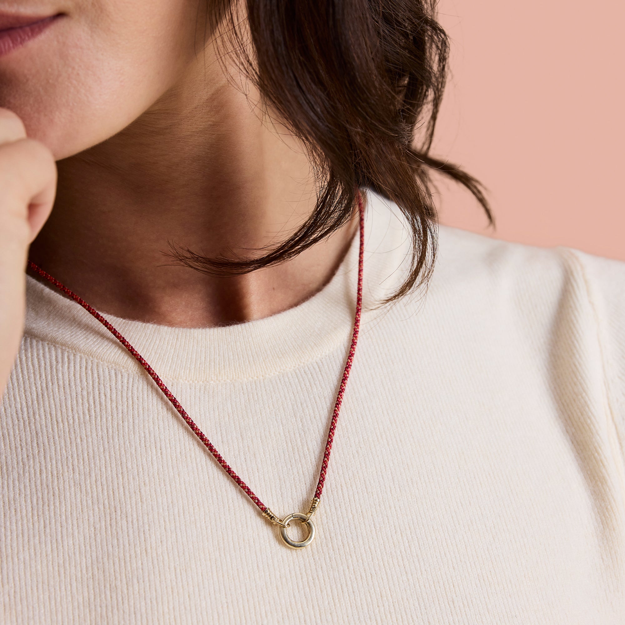 Color Code Necklace—Berry Pop