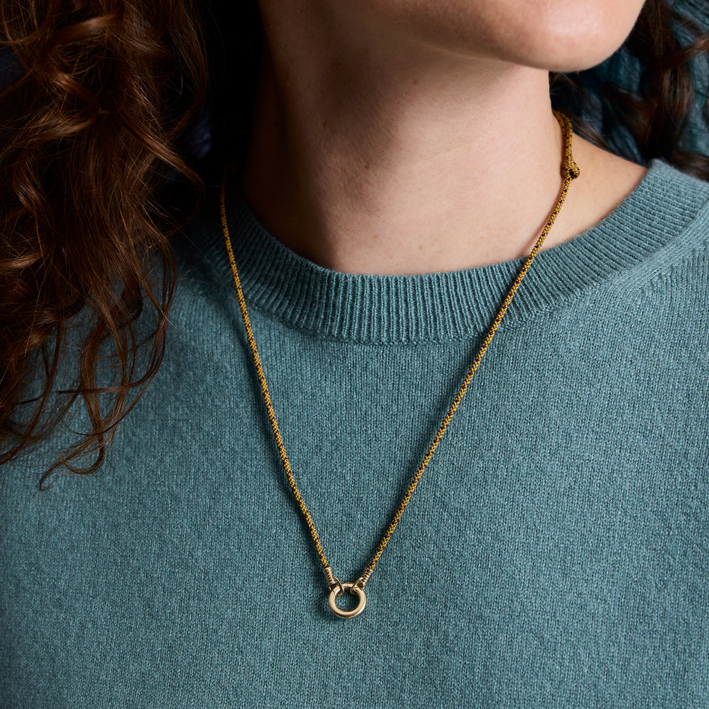 Color Code Necklace—Tiger Gold