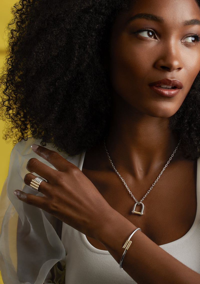 The Stacked Circuit Ring gallery image