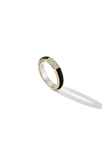Iced Halo Stacking Ring - Lab Grown Diamonds