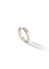 Iced Halo Stacking Ring - Lab Grown Diamonds