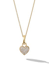 The Diamond Baby Heart Charm Necklace