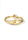 The Curbed Knot Bracelet - Vermeil