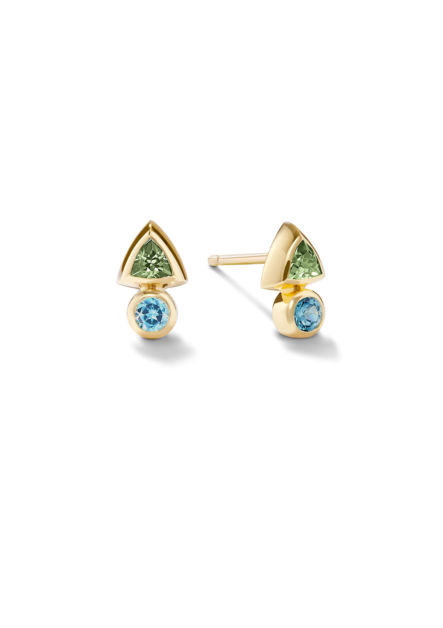 The Duo Gem Studs gallery image