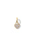 The Iced Baby Heart Charm - Vermeil