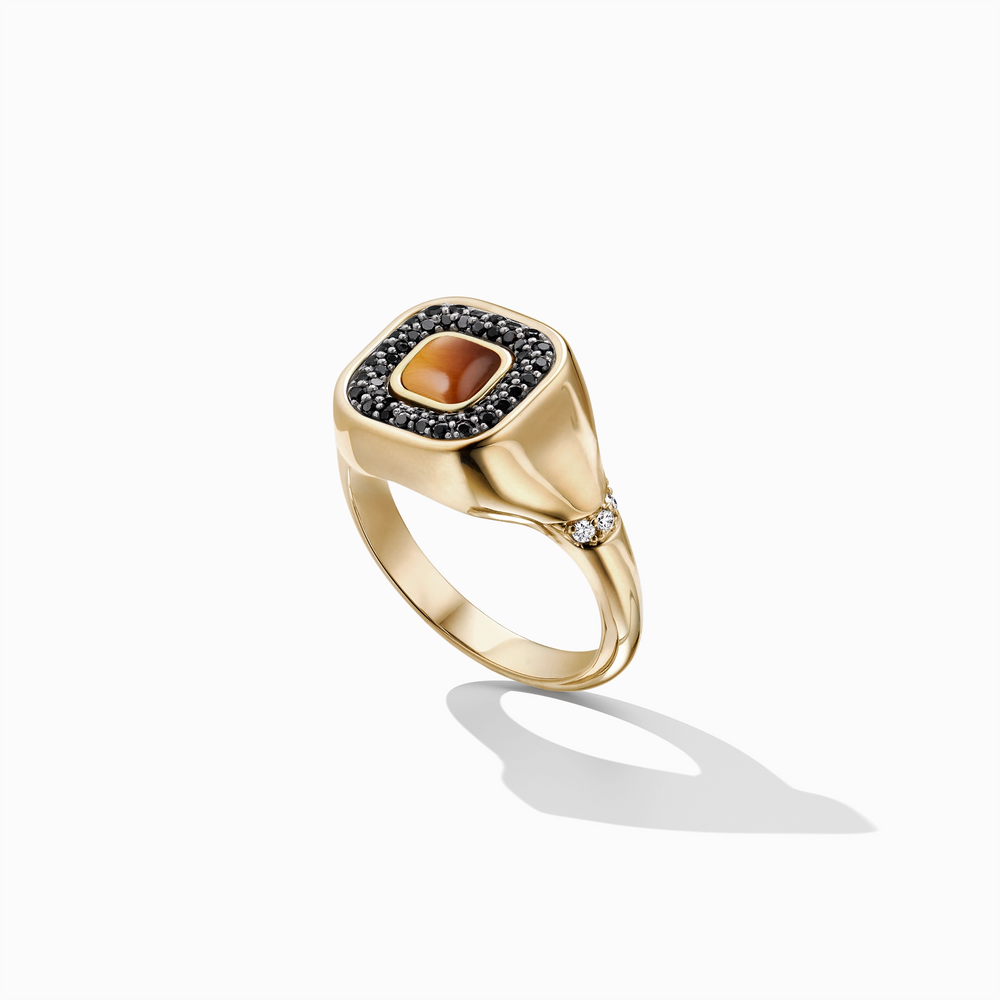 Signet Flip Ring—Lynx