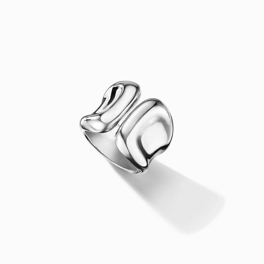 Fluid Ring—Sterling Silver