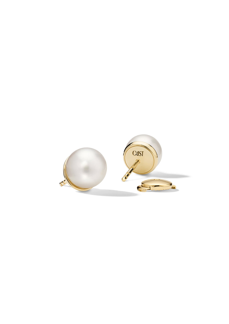 The Naked Pearl Earrings gallery image