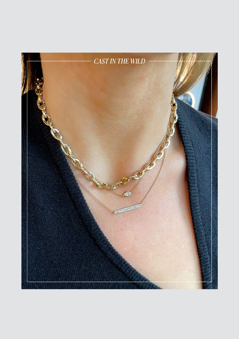 The Fresh Track Necklace - Slide gallery image