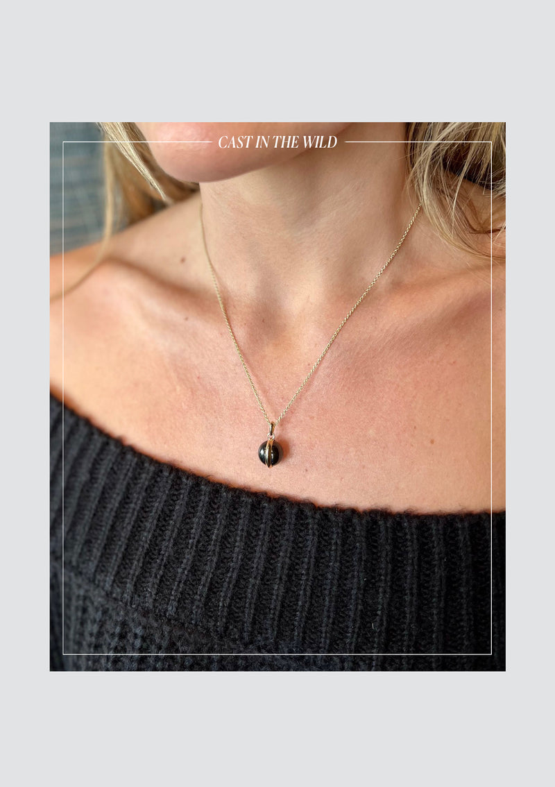 The Edged Orb Pendant gallery image