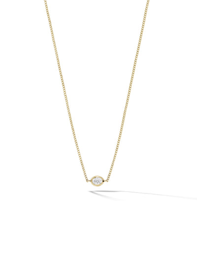 The Fresh Cut Oval Necklace