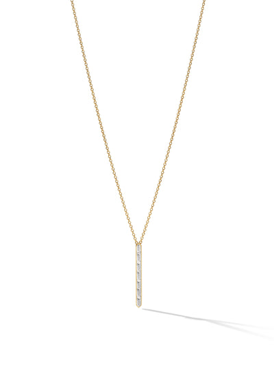The Fresh Track Necklace - Straight Up