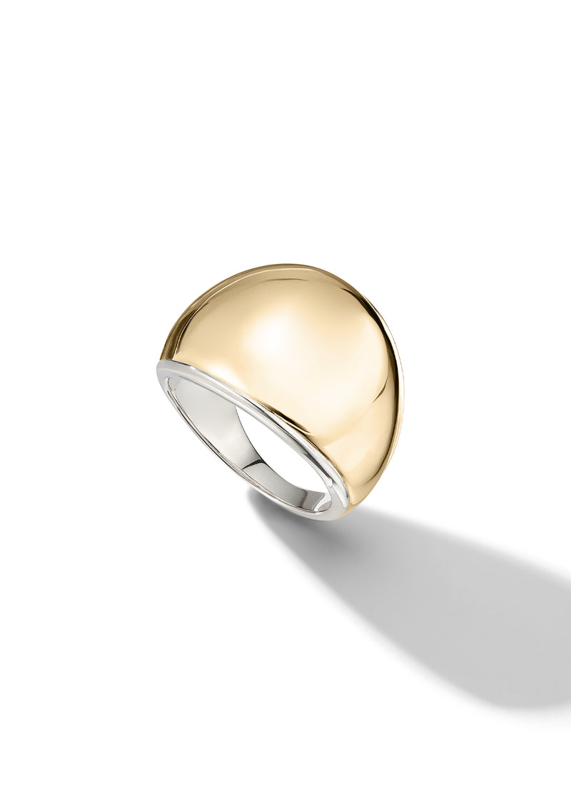 Gold Play Dome Ring gallery image