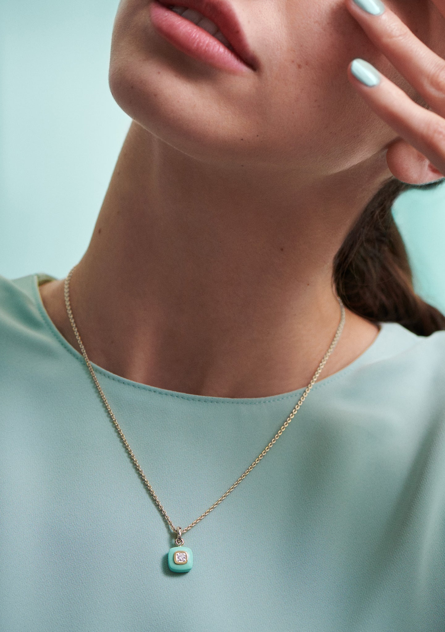Tiffany double deals round pendant