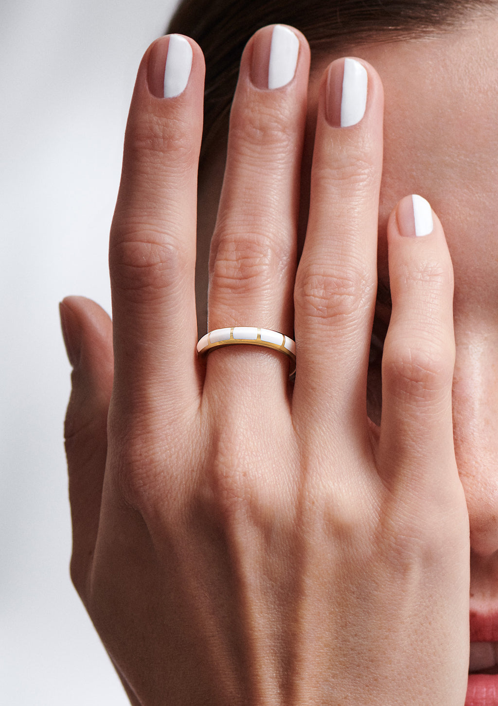 The Halo Stacking Ring