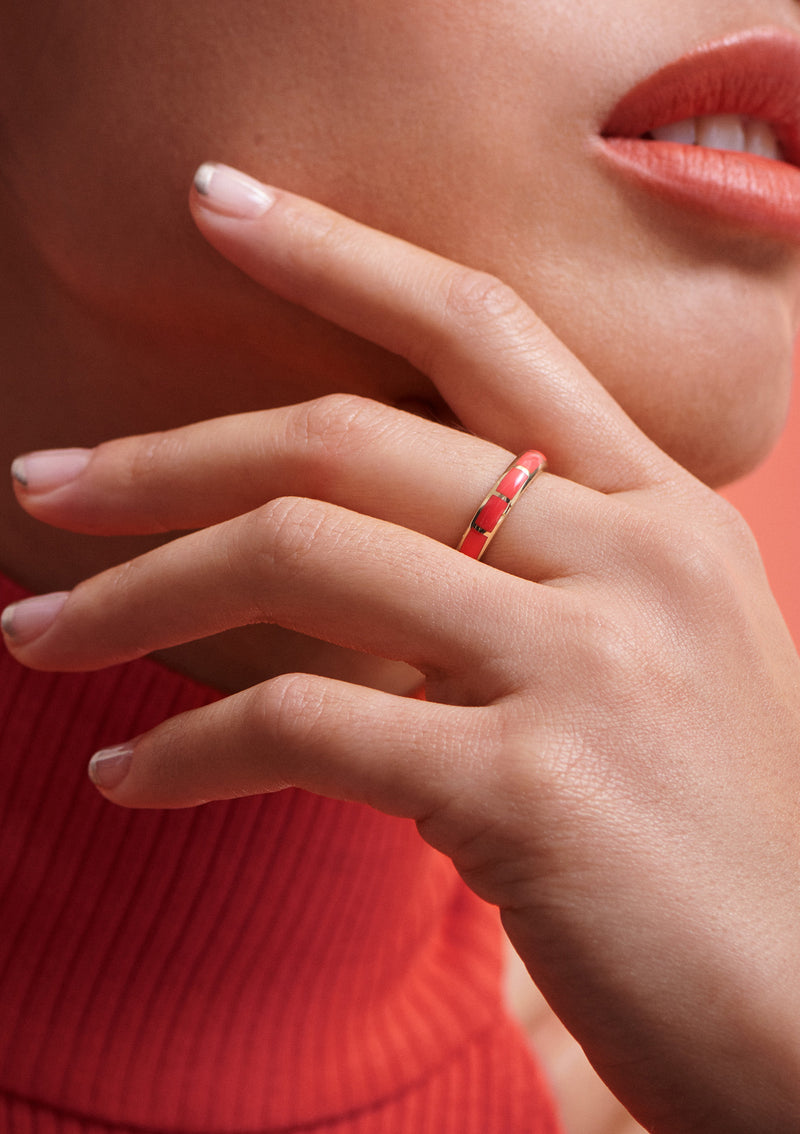 The Halo Stacking Ring gallery image