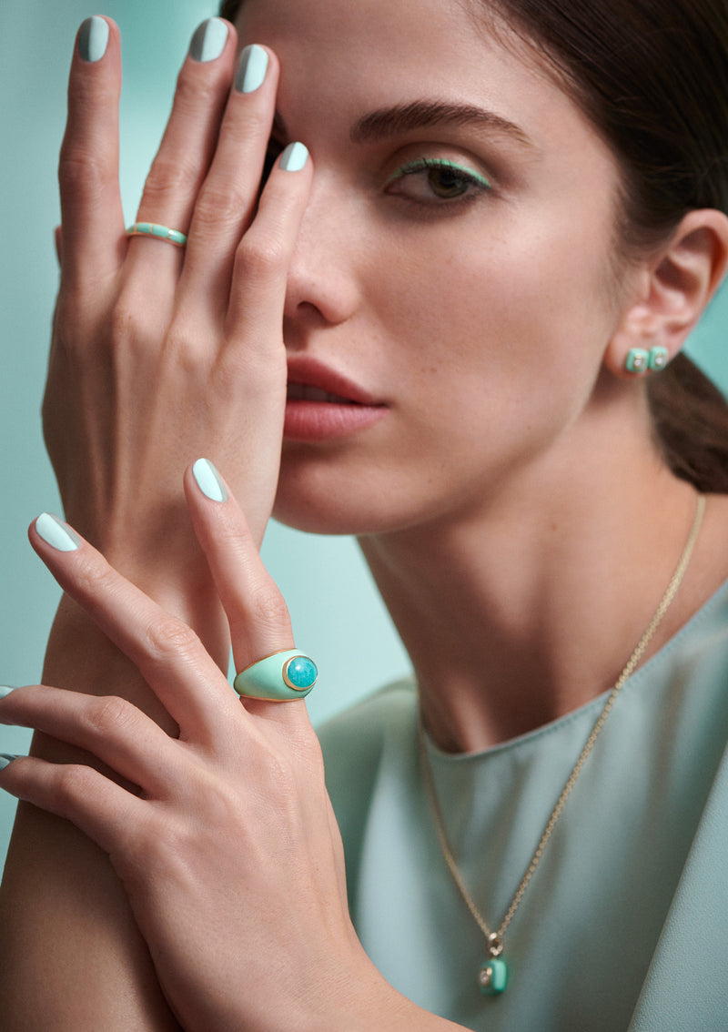 The Halo Stacking Ring gallery image