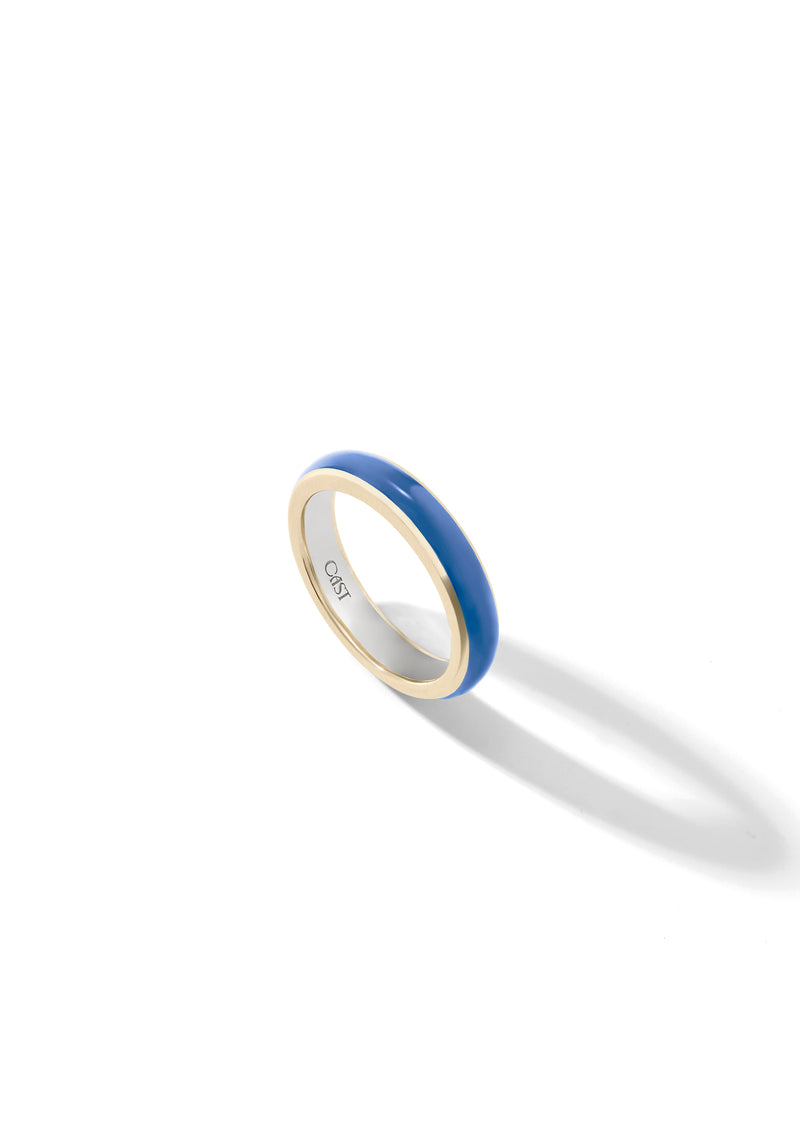 The Solid Halo Stacking Ring - Custom gallery image