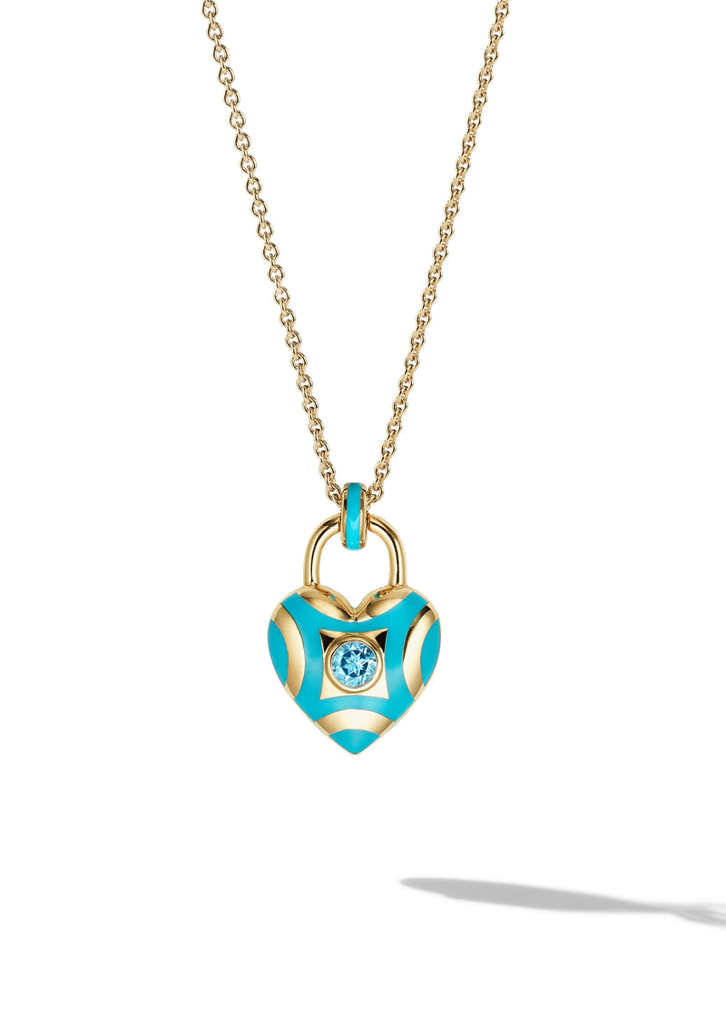 The Pop Heart Charm Necklace gallery image