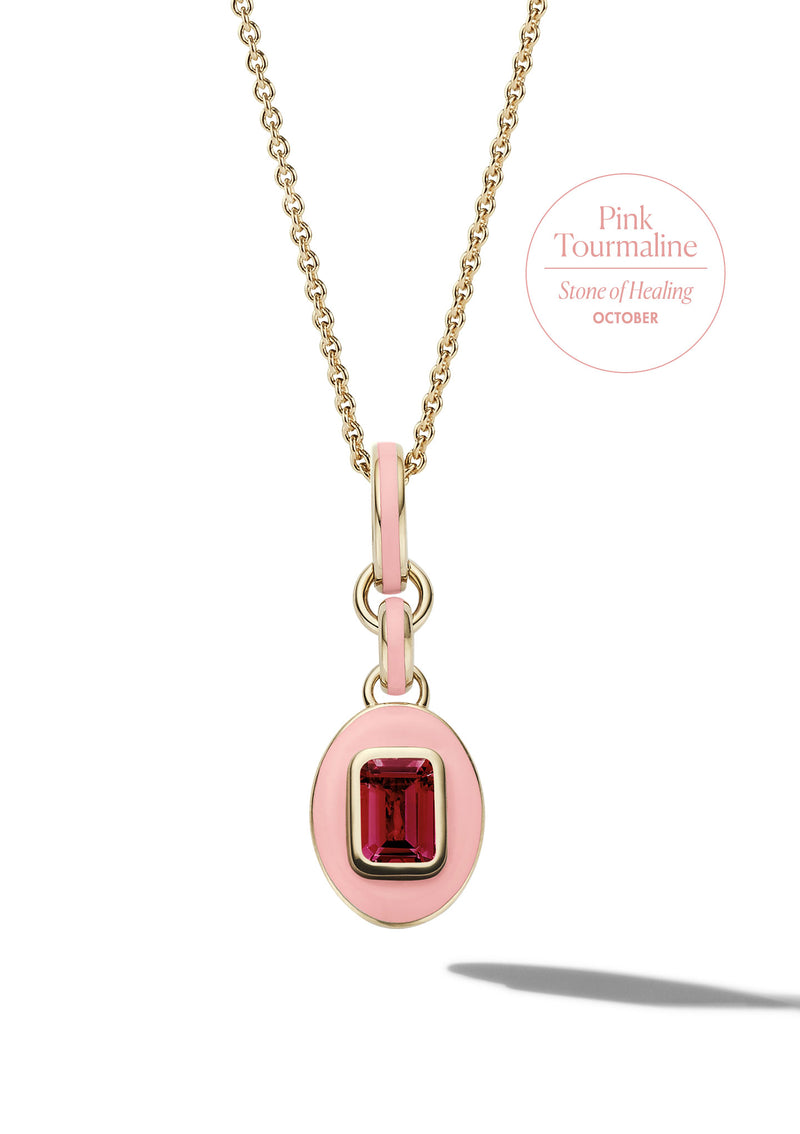 The Stone Charm Necklace gallery image