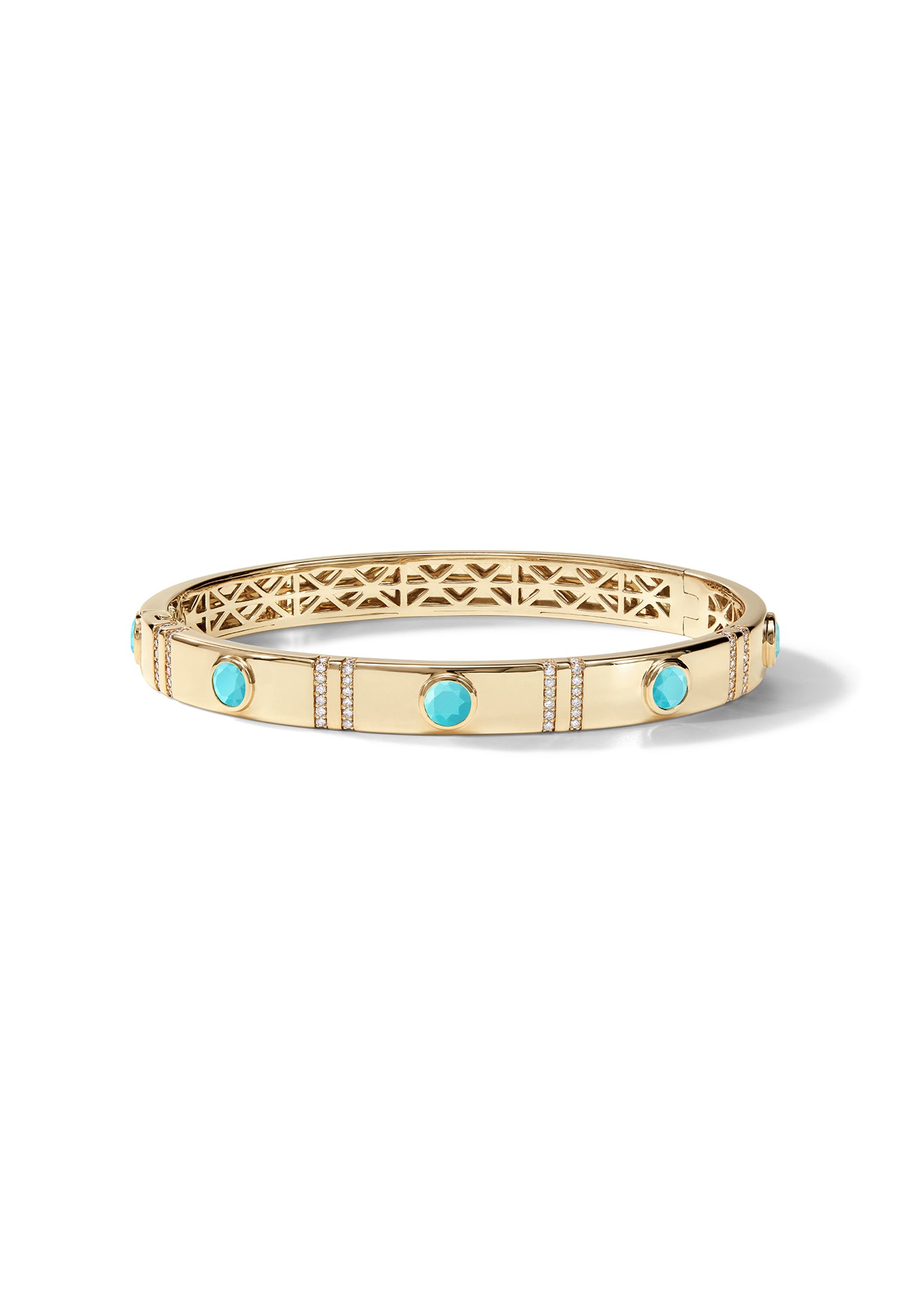 The Clarity Stone Bangle gallery image